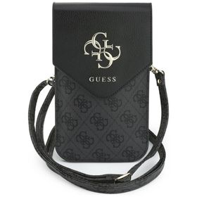 Torebka na telefon Guess Graines 4G & Classic Logos czarny
