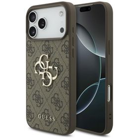 Etui Guess 4G Big Logo do iPhone 18 Pro Max / 17 Pro Max brązowy