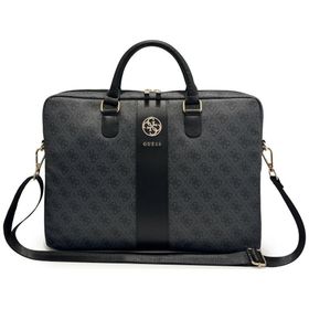 Torba Guess 4G Round 4G & Classic Logos Stripe 16” czarny