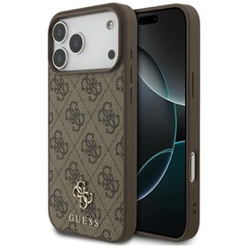 Etui Guess 4G Small Classic Logo MagSafedo iPhone 18 Pro Max / 17 Pro Max brązowy