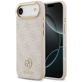 Etui Guess 4G Strass Logo MagSafe do     iPhone Air różowy