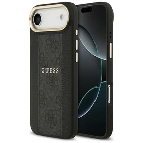 Etui Guess 4G Stripe MagSafe do iPhone   Air czarny
