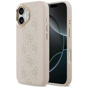 Etui Guess 4G Stripe MagSafe do iPhone   17 różowy