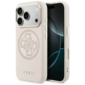 Etui Guess Perforated 4G MagSafe do      iPhone 17 Pro Max różowy