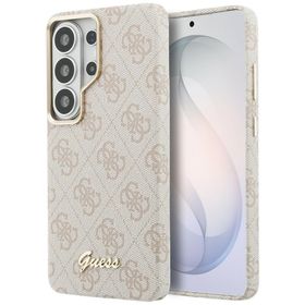 Etui Guess 4G Script MagSafe do SamsungGalaxy S26 Ultra różowy