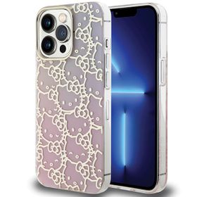 Hello Kitty HKHCP15LHCHPEP iPhone 15 Pro6.1" różowy/pink hardcase IML Gradient Electrop Crowded Kitty Head