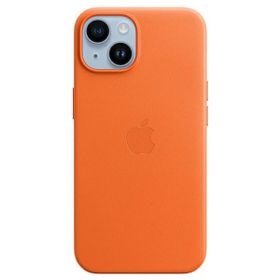 Etui Apple MPP83ZM/A iPhone 14 / 15 / 136.1" pomarańczowy/orange Leather Case MagSafe