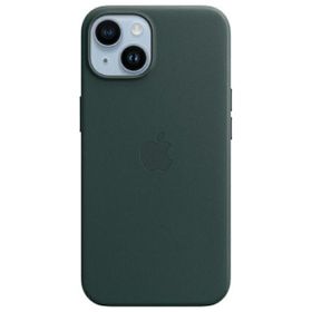 Etui Apple MPP53FE/A iPhone 14 6.1"      MagSafe zielony/forest green Leather Case