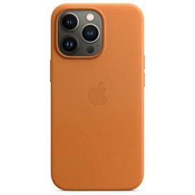 Etui Apple MM193ZE/A iPhone 13 Pro 6.1"  MagSafe złoty brąz/golden brown Leather Case