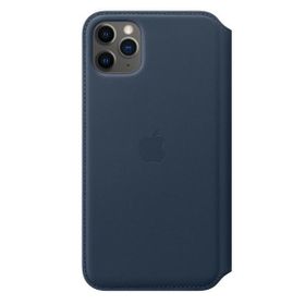 Etui Apple MY1P2ZM/A iPhone 11 Pro Maxotchłanny błękit/navy Leather Book