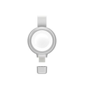 4smarts Ładowarka indukcyjna MFI FastCharger dla Apple Watch srebrna/silver 541000