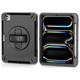 Pancerne etui z uchwytem 4smarts Rugged Case Grip do iPad Pro 11" M4 2024 / M5 2025