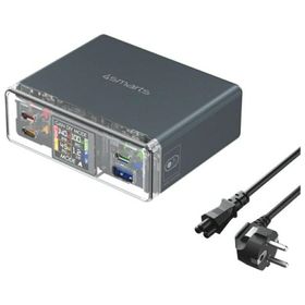 Stacja ładująca 4smarts Lucid 300W z trybem DIY szary