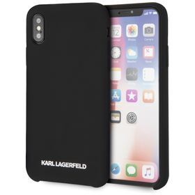Karl Lagerfeld KLHCPXSLBKS iPhone X/Xshardcase czarny/black Silicone
