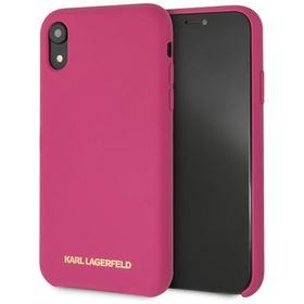 Karl Lagerfeld KLHCI61SLROG iPhone Xrhardcase fuksja/fushia Silicone