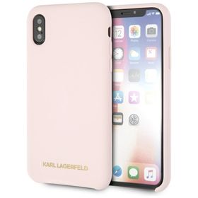 Karl Lagerfeld KLHCPXSLLPG iPhone X/Xshardcase jasnoróżowy/light pink Silicone