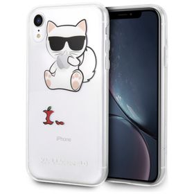 Karl Lagerfeld KLHCI61CFA iPhone Xrhardcase transparent Choupette Fun