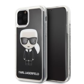 Karl Lagerfeld KLHCN58ICGBK iPhone 11Pro czarny/black Iconic Glitter