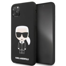 Karl Lagerfeld KLHCN65SLFKBK iPhone 11 Pro Max  hardcase czarny/black Silicone Iconic