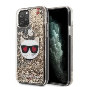 Karl Lagerfeld KLHCN65LCGLGO iPhone 11Pro Max hardcase złoty/gold Glitter Choupette