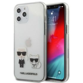 Karl Lagerfeld KLHCP12LCKTR iPhone12 Pro Max 6,7" hardcase Transparent Karl & Choupette