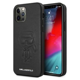 Karl Lagerfeld KLHCP12LPCUIKBK iPhone 12Pro Max 6,7" czarny/black hardcase Karl Ikonik Outline