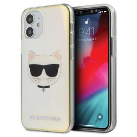 Karl Lagerfeld KLHCP12SCIR iPhone 12mini 5,4" multicolor hardcase Iridescent Choupette