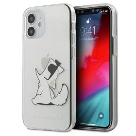 Karl Lagerfeld KLHCP12SCFNRC iPhone 12mini 5,4" transparent hardcase Choupette Fun