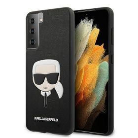 Karl Lagerfeld KLHCS21SSAKHBK S21 G991czarny/black hardcase Saffiano Ikonik Karl`s Head