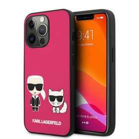 Karl Lagerfeld KLHCP13XPCUSKCP iPhone13 Pro Max 6,7" fuksja/fuchsia hardcase Ikonik Karl & Choupette
