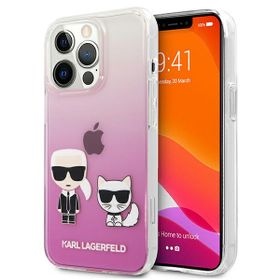 Karl Lagerfeld KLHCP13XCKTRP iPhone 13Pro Max 6,7" hardcase różowy/pink Karl & Choupette