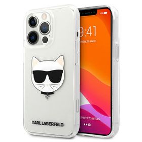 Karl Lagerfeld KLHCP13XCTR iPhone 13Pro Max 6,7" hardcase transparent Choupette Head