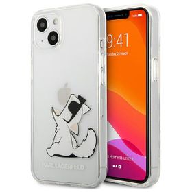 Karl Lagerfeld KLHCP13MCFNRC iPhone 13/ 14 / 15 6,1" hardcase transparent Choupette Fun
