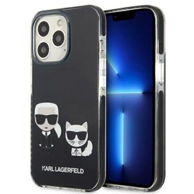 Karl Lagerfeld KLHCP13LTPEKCK iPhone 13Pro / 13 6,1" hardcase czarny/black Karl&Choupette