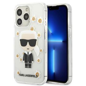 Karl Lagerfeld KLHCP13LHFLT iPhone 13Pro / 13 6,1" przezroczysty/transparent Flower Ikonik Karl