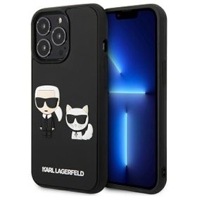 Karl Lagerfeld KLHCP13L3DRKCK iPhone 13Pro / 13 6,1" czarny/black hardcase Karl&Choupette Ikonik 3D