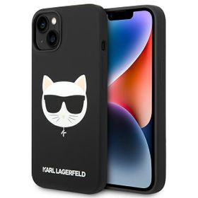 Karl Lagerfeld KLHMP14MSLCHBK iPhone 14Plus / 15 Plus 6,7" hardcase czarny/black Silicone Choupette Head Magsafe
