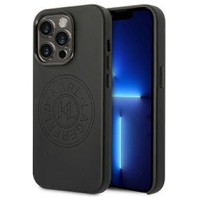 Karl Lagerfeld KLHCP14XFWHK iPhone 14Pro Max 6,7" hardcase czarny/black Leather Perforated Logo