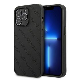 Karl Lagerfeld KLHCP13LPTLK iPhone 13Pro / 13 6,1" hardcase czarny/black Perforated Allover