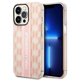 Karl Lagerfeld KLHCP14XHKLSPCP iPhone 14Pro Max 6,7" hardcase różowy/pink Mono Vertical Stripe