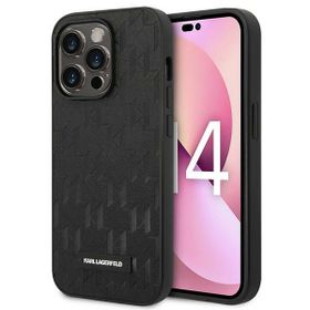 Karl Lagerfeld KLHCP14XSAKLHPK iPhone 14Pro Max 6,7" hardcase czarny/black Saffiano Mono Metal Logo