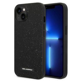 Karl Lagerfeld KLHCP14MG2ELK iPhone 14Plus / 15 Plus 6,7" hardcase czarny/black Glitter Plaque Logo