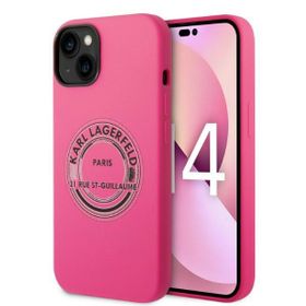 Karl Lagerfeld KLHCP14MSRSGRCF iPhone 14 Plus / 15 Plus 6,7" hardcase różowy/pink Silicone RSG