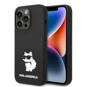 Karl Lagerfeld KLHCP14LSNCHBCK iPhone 14Pro 6,1" hardcase czarny/black Silicone Choupette
