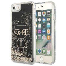 Karl Lagerfeld KLHCI8LGGKBK iPhone 7/8SE 2020 / SE 2022 czarny/black hardcase Liquid Glitter Gatsby
