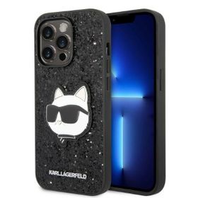 Karl Lagerfeld KLHCP14XG2CPK iPhone 14Pro Max 6,7" czarny/black hardcase Glitter Choupette Patch