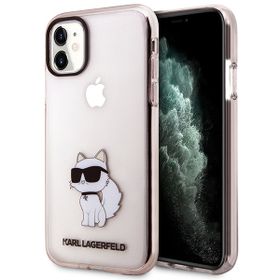 Karl Lagerfeld KLHCN61HNCHTCP iPhone 11/ Xr 6,1" różowy/pink hardcase Ikonik Choupette