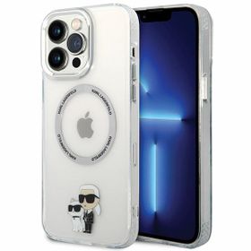 Karl Lagerfeld KLHMP13XHNKCIT iPhone 13Pro Max 6,7" hardcase transparent Iconic Karl&Choupette Magsafe