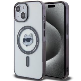 Karl Lagerfeld KLHMP15MHCHNOTK iPhone 15 Plus / 14 Plus 6.7" transparent hardcase IML Choupette`s Head MagSafe