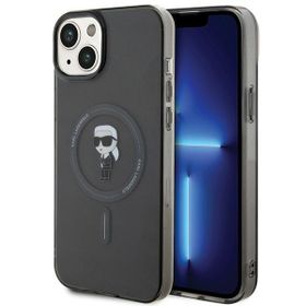 Karl Lagerfeld KLHMP15MHFCKNOK iPhone 15 Plus / 14 Plus 6.7" czarny/black hardcase IML Ikonik MagSafe